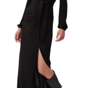 Diane Von Furstenberg Black Maxi Dress